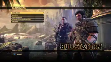 Bulletstorm (USA) (v1.03) (Disc) (Update) screen shot game playing